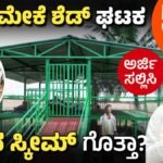 Kuri and meke shed subsidy